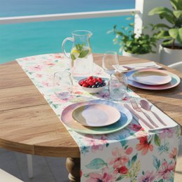 Assiette Plate Tricolor-Paradise