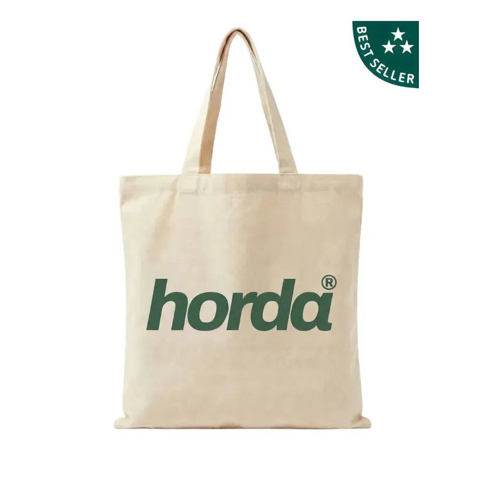 Borsa in Tela Horda: Shopper Minimalista in Puro Cotone 100%