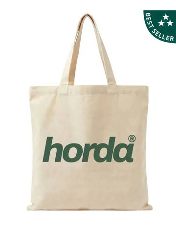 Borsa in Tela Horda: Shopper Minimalista in Puro Cotone 100%