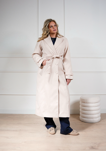 SS26 Trench Mantel – Beige