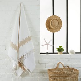 Terry Cyclades Fouta - Beach and Hammam towel