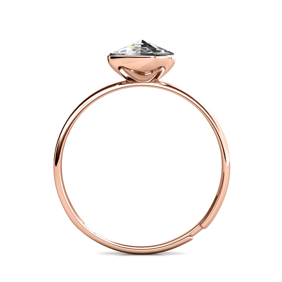 Acacia Ring - Rose Gold and Crystal