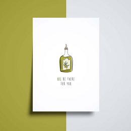  Greeting card with a playful, colorful illustration and the text "You're the coolest". The card is suitable for birthday celebrations.
