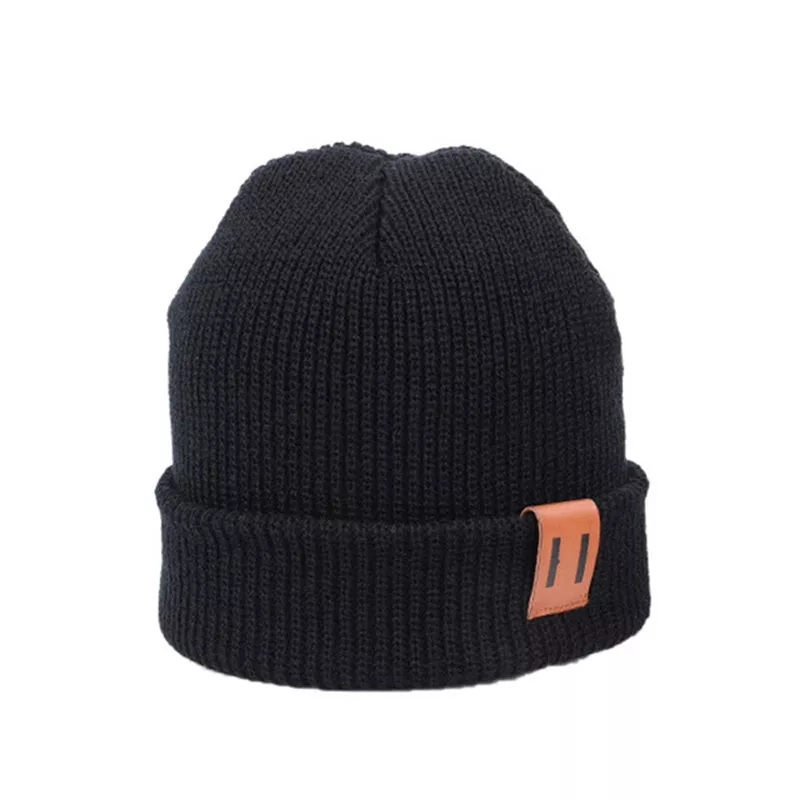 Beanie Zwart | baby beanie
