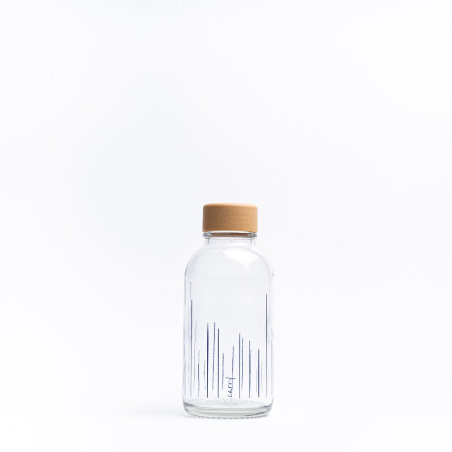 RISE UP 0.4L glass bottle