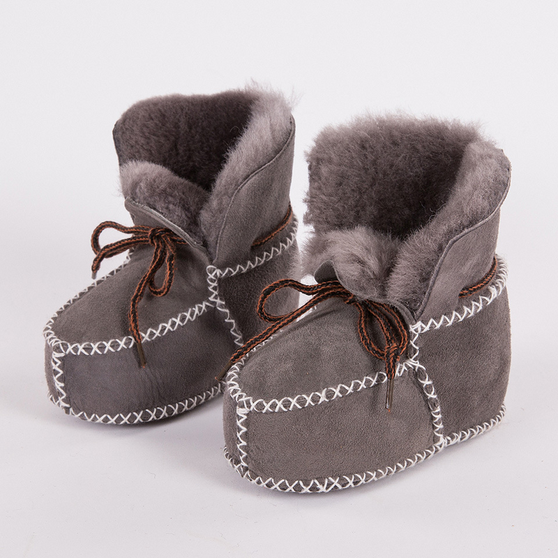 Scarpine da bambino Annie & Charles® realizzate in pelle di agnello