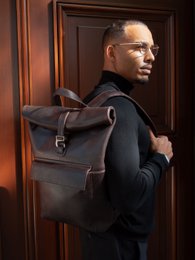 Backpack POLIS Chocolate