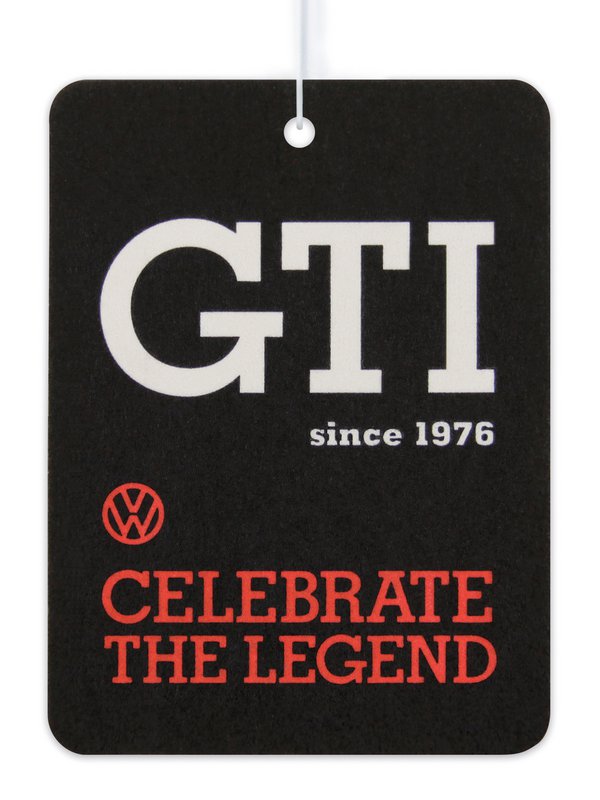 Volkswagen VW GTI Air Freshener - Sport Fresh/Black