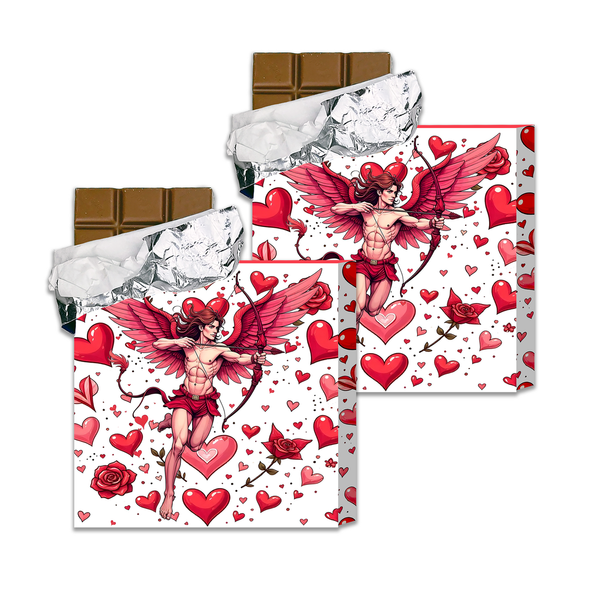 Socola chocolade 200 gram tabletten VALENTIJN  SERIE-01 "ASSORTI" (4X3pcs) giftbox