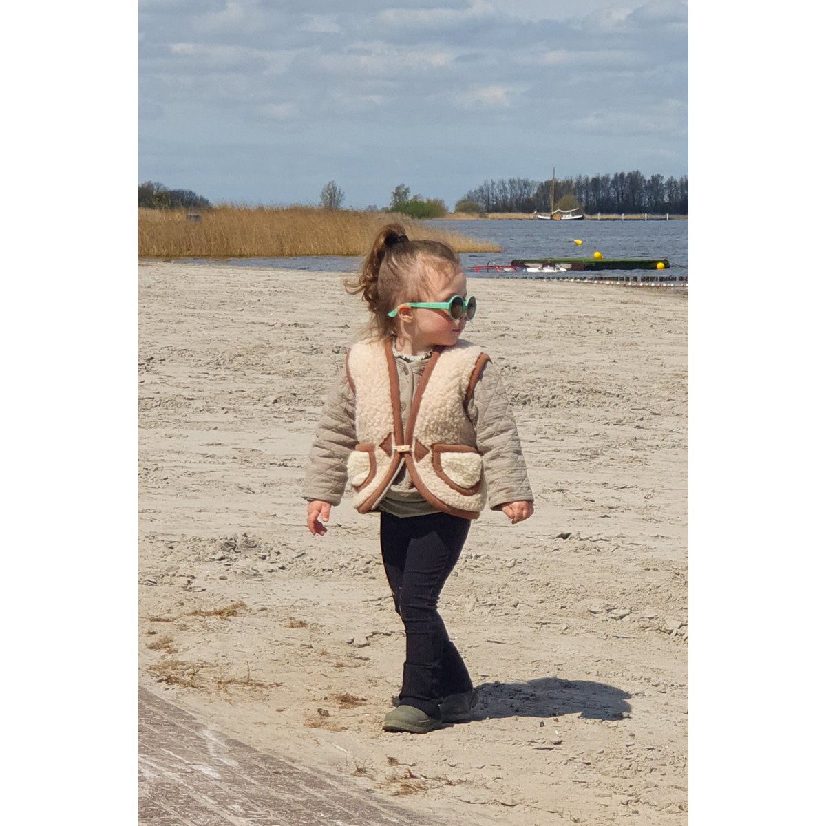 Occhiali da sole per bambini Lenny 3-7 anni - taglia M - Verde