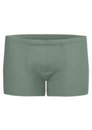 Boys retro shorts, iceberg green color, classic vintage style, comfortable fit kids trunks