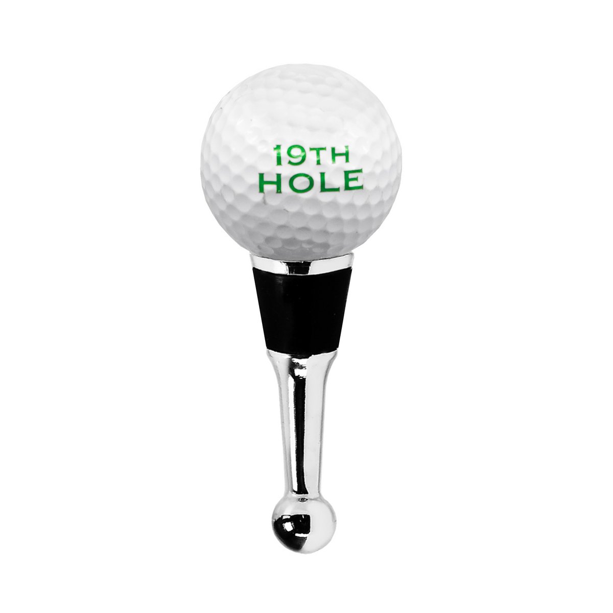 Korek do butelki EDZARD Golf (wysokość 11 cm) do szampana, wina i wina musującego, w stylu tradycyjnej sztuki szklarskiej, wykonany ręcznie
