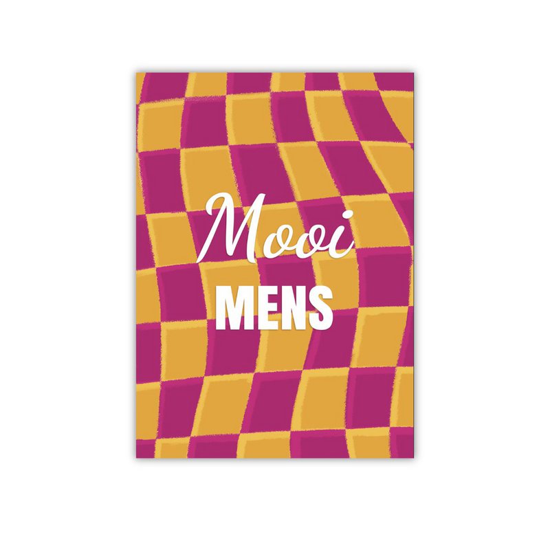 Waarderingskaart 'Mooi mens'