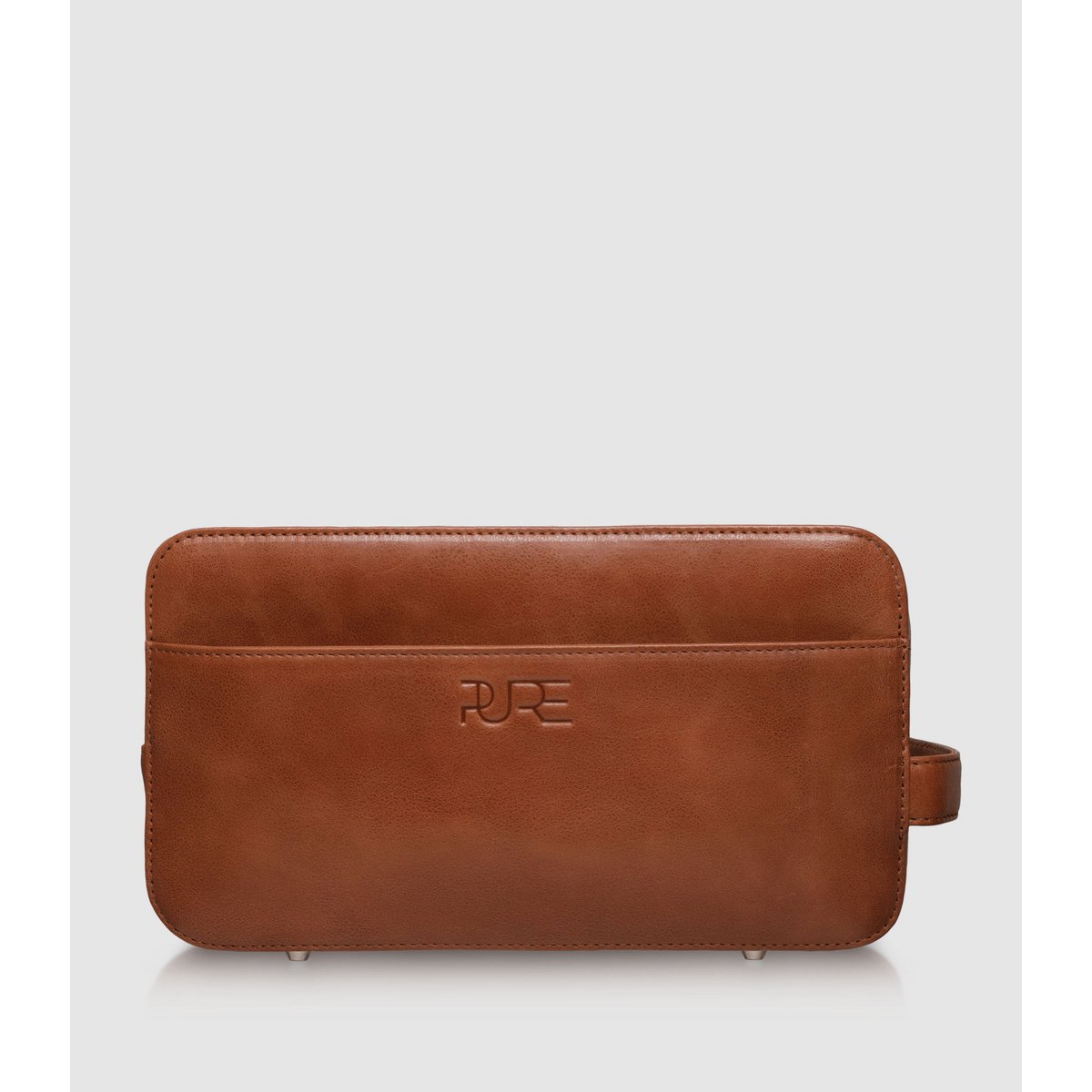 Kulturtasche ATLAS XL Cognac