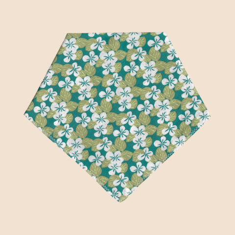 "Aoki" Aloha Hawaii Snap-on Bandana