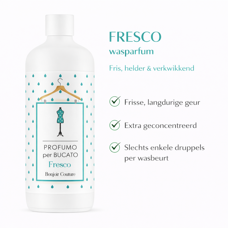 💧 fresco washing perfume - clear, refreshing and pure clean