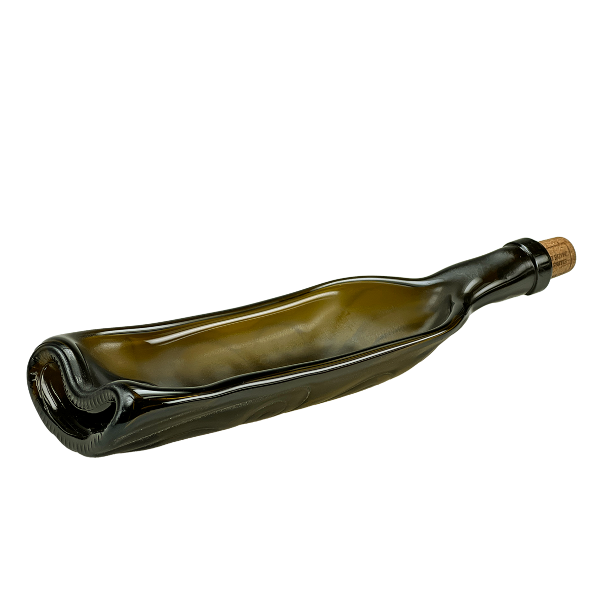 Upcycle skål i flaskeform