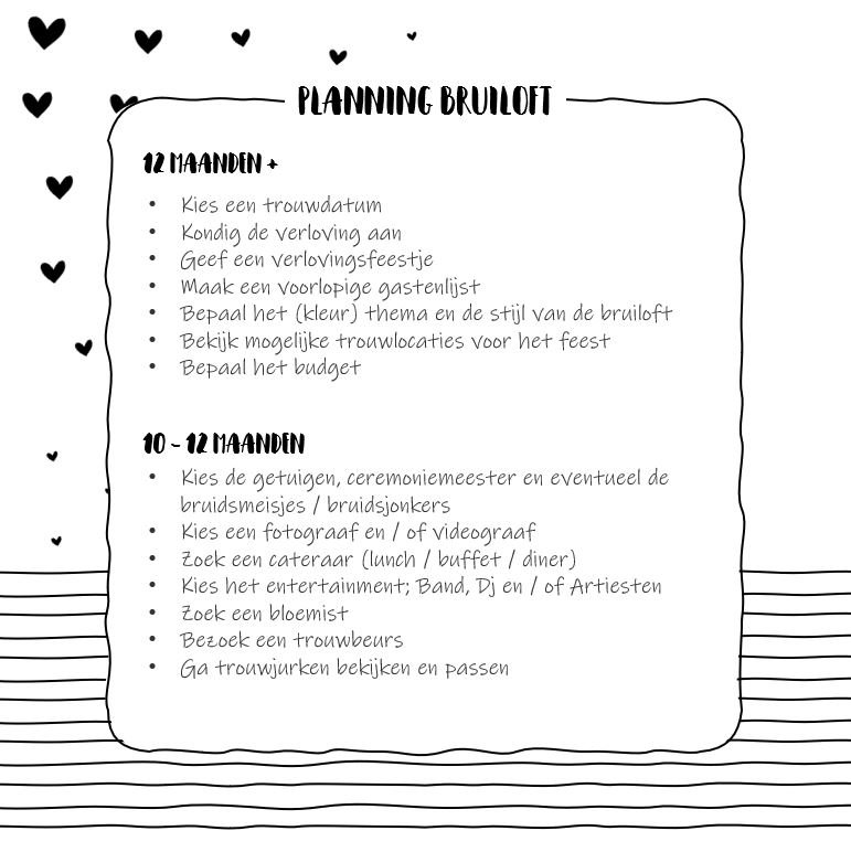 Fill-in Book SilliBeads - My Wedding Planner Fill-in Book - Hardcover Wire-o (SORT/HVID RANGE)