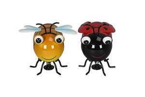 Bee + ladybug with magnet assorted.