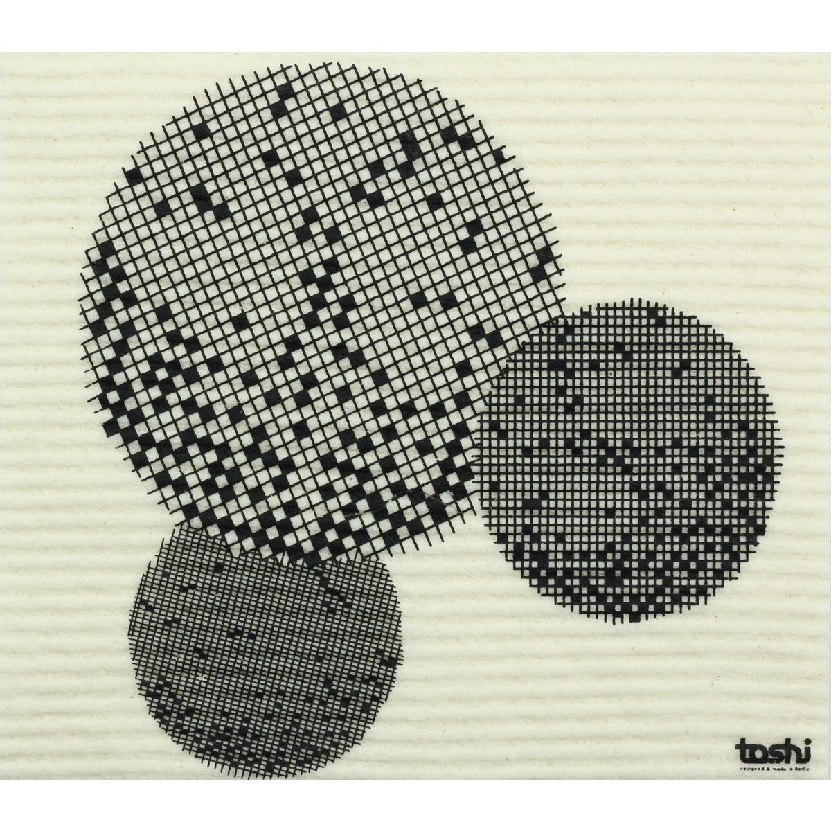 Sponge cloth furbi: 3 pixel circles