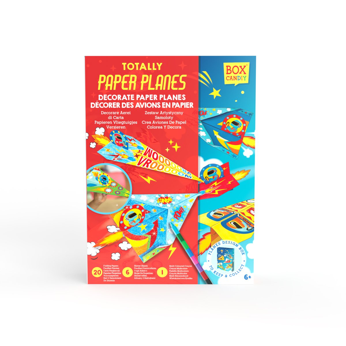 Deko-Set Papierflieger