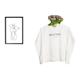 Dame sweatshirt Vanilla Ice missforty