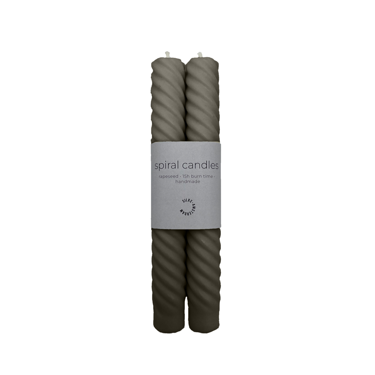 Spiral Taper Candle (Forest Deep) | Dinerkaars