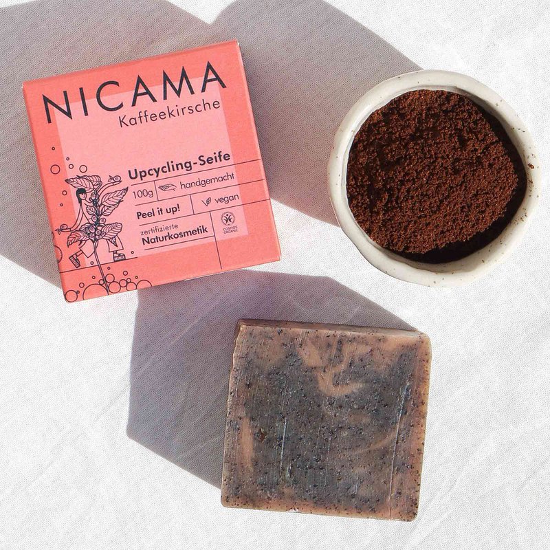 NICAMA - upcycling soap with coffee cherry