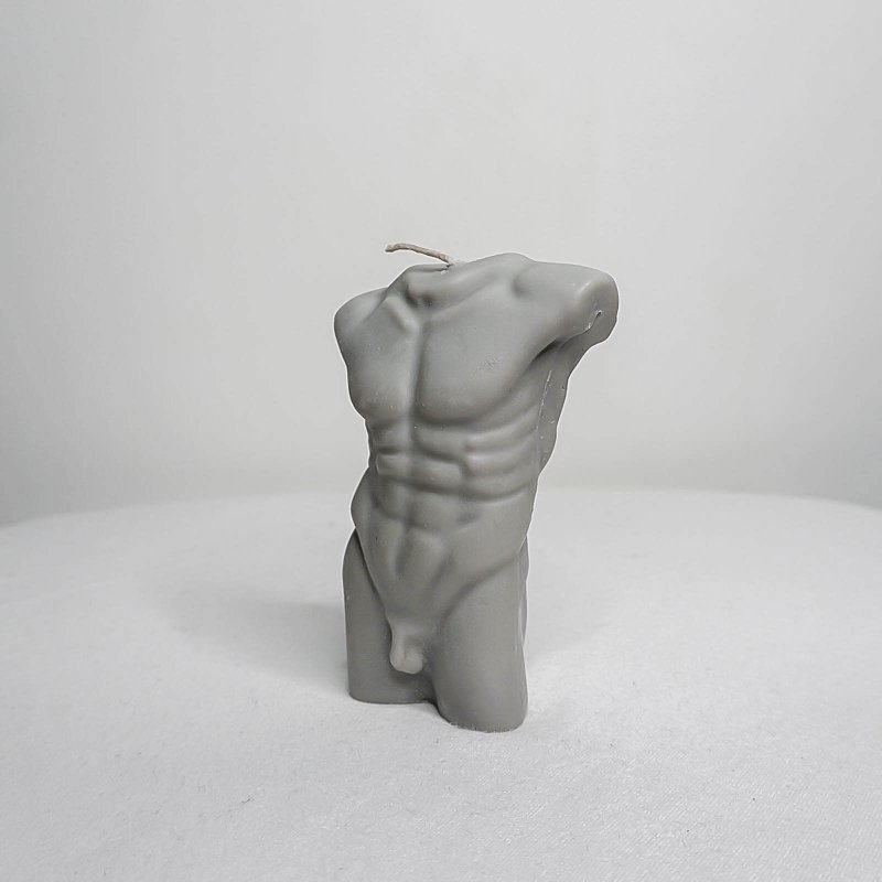 Amari men torso candle