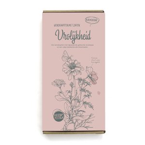 Cadeaubox wenskaarten met zaden 'Vrolijkheid'