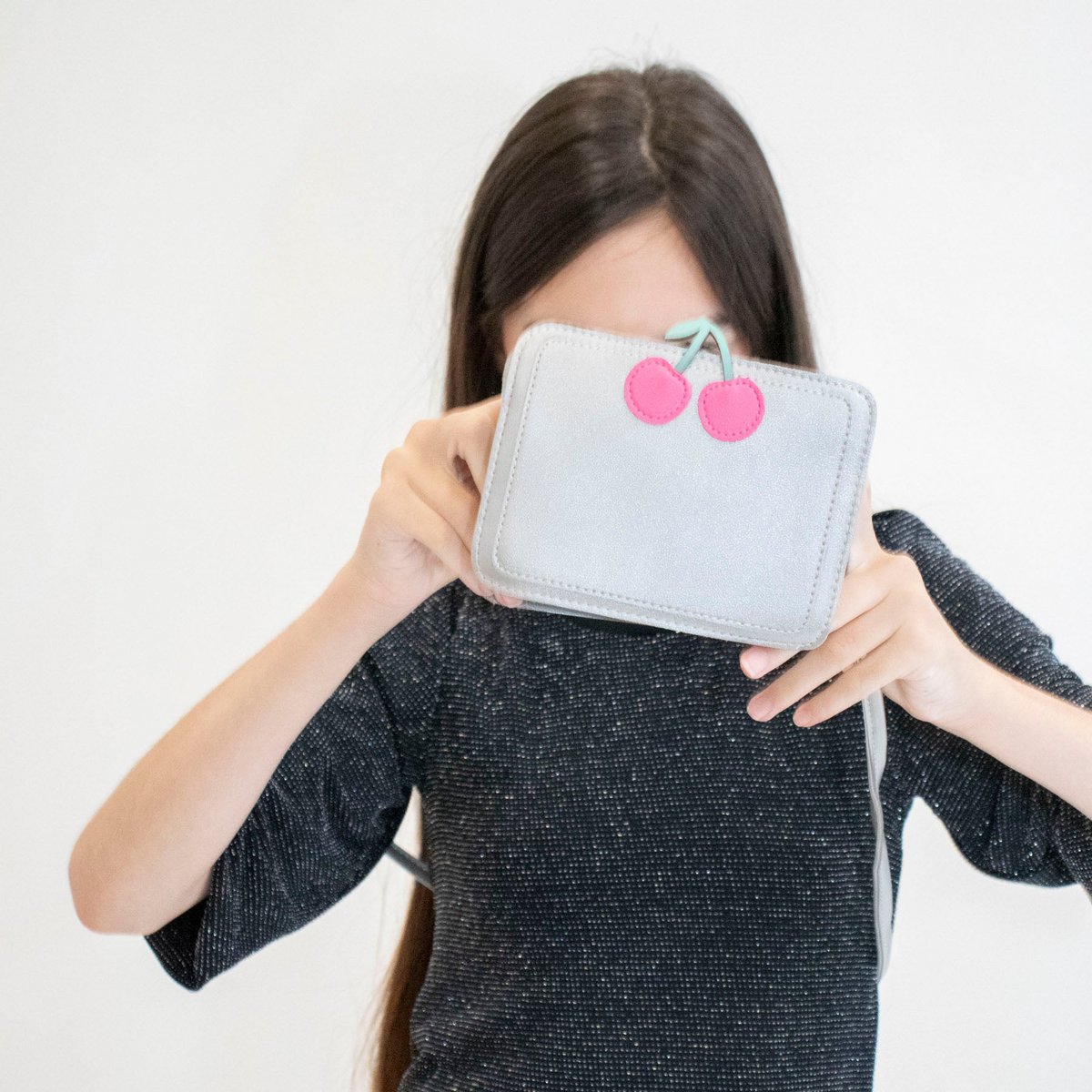 Shoulder bag - Cherry iridescent Cherry