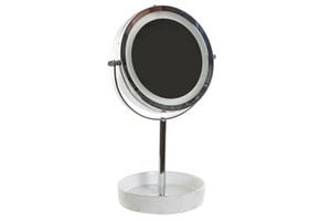 KERAMIK-LED-SPIEGEL 14,5X14,5X33 METALLISCH PB186064