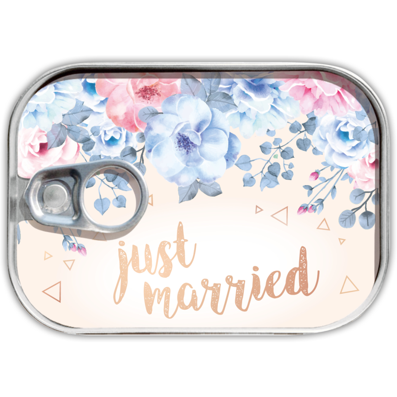 Can mail "Just Married"