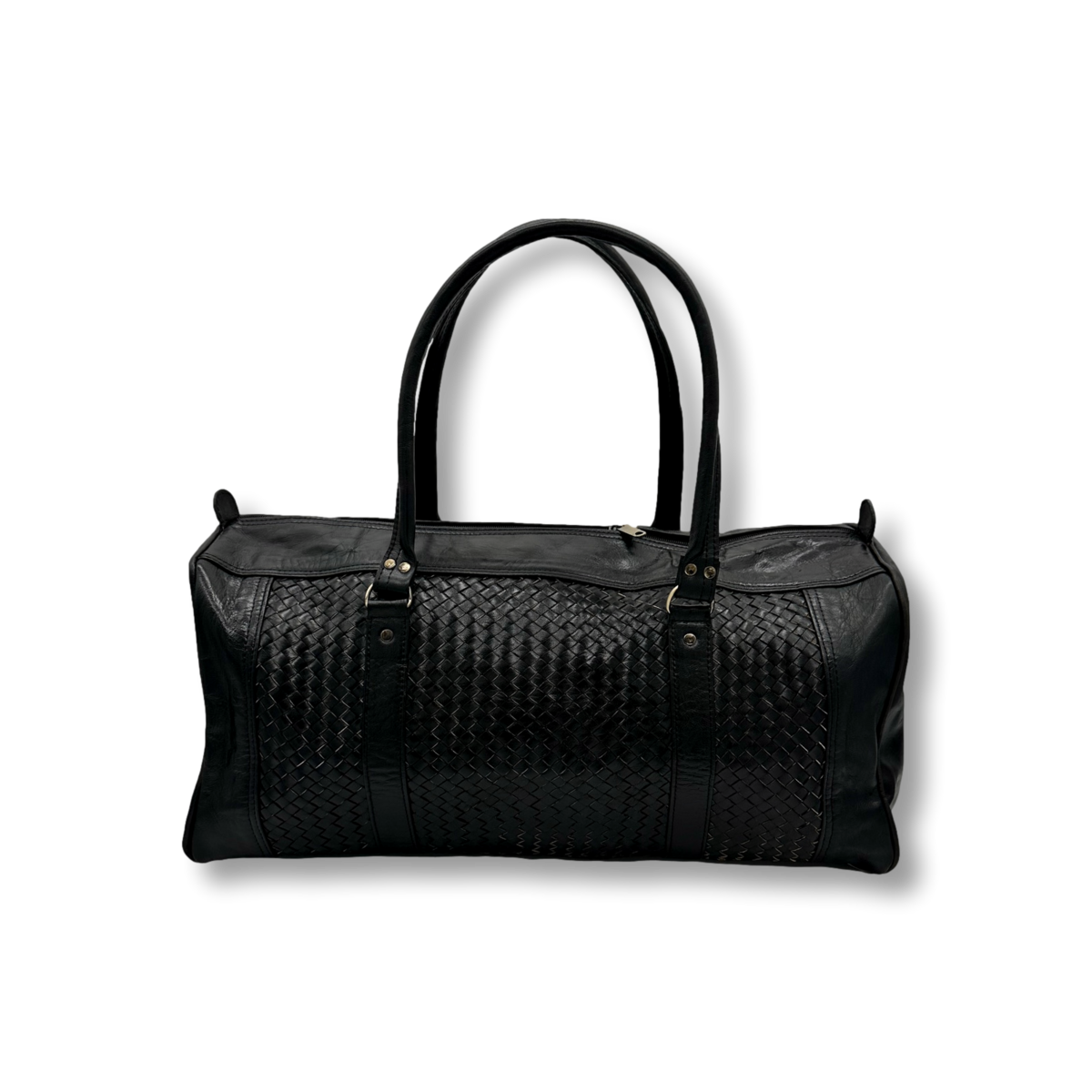 Classy Wonder Black-handmade lederen reistas