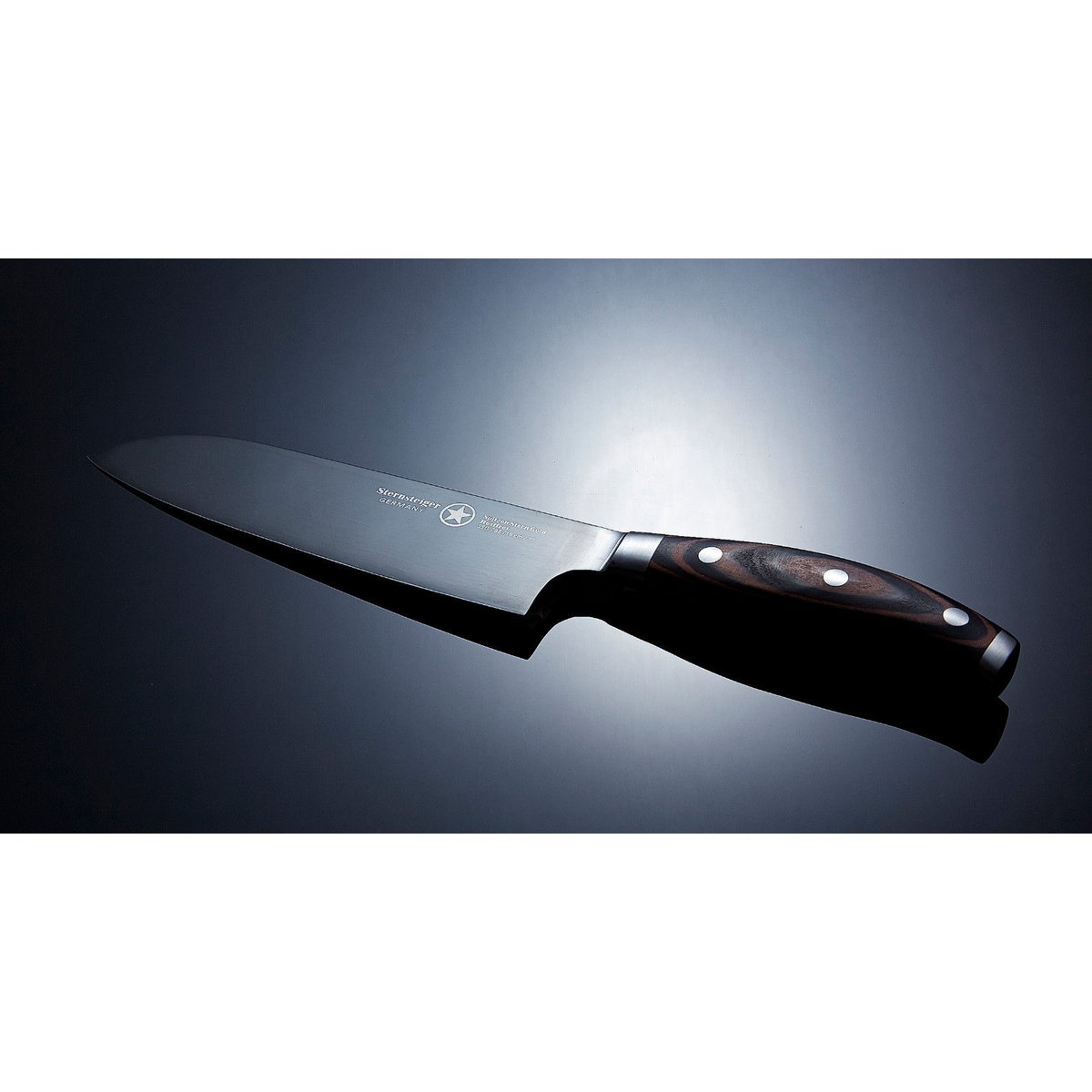 Santoku Messer (7 "/18cm) | Sternsteiger - Colección Titanium