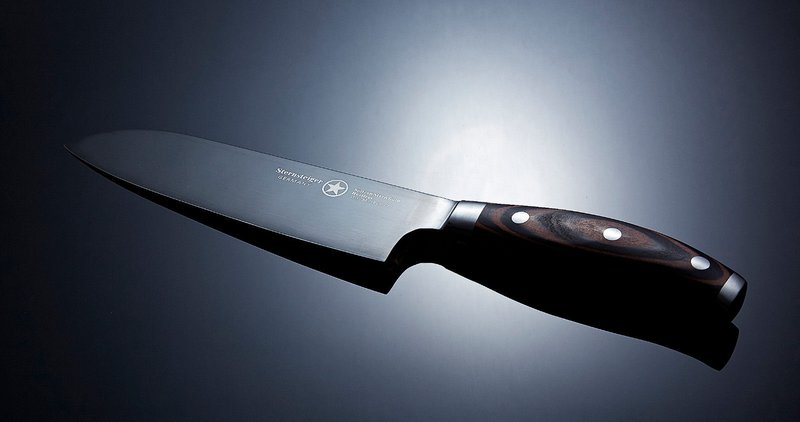 Santoku Messer (7 "/18 cm) | Sternsteiger - Titanium Collection