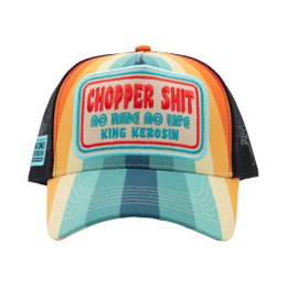 Trucker cap 'Chopper Shit' in multicolored