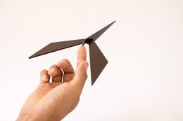 Cadeau de Noël - Puzzle CHIL noir - mobile oiseau en équilibre