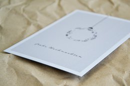 Postkarte "frohe Weihnachten"