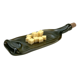 Upcycle  Platte in Flaschenform