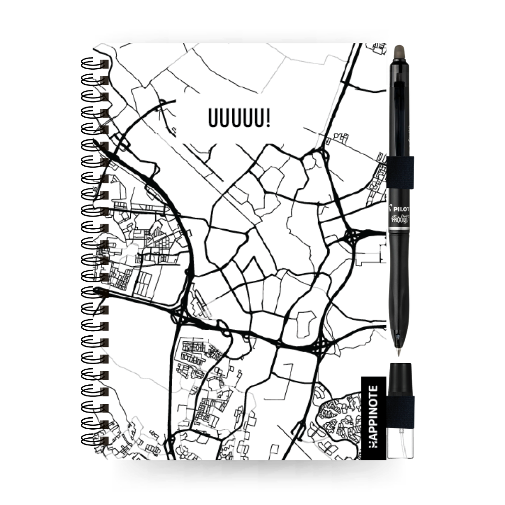 Happinote | Erasable notebook A5 | Utrecht