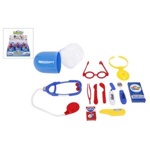 Doktorspielset 6-teilig in Kapsel 20cm