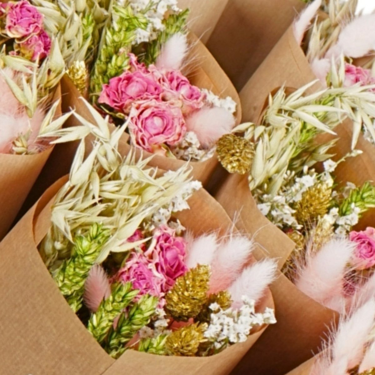 Markt mehr getrocknete Blumen - rosa Eleganz