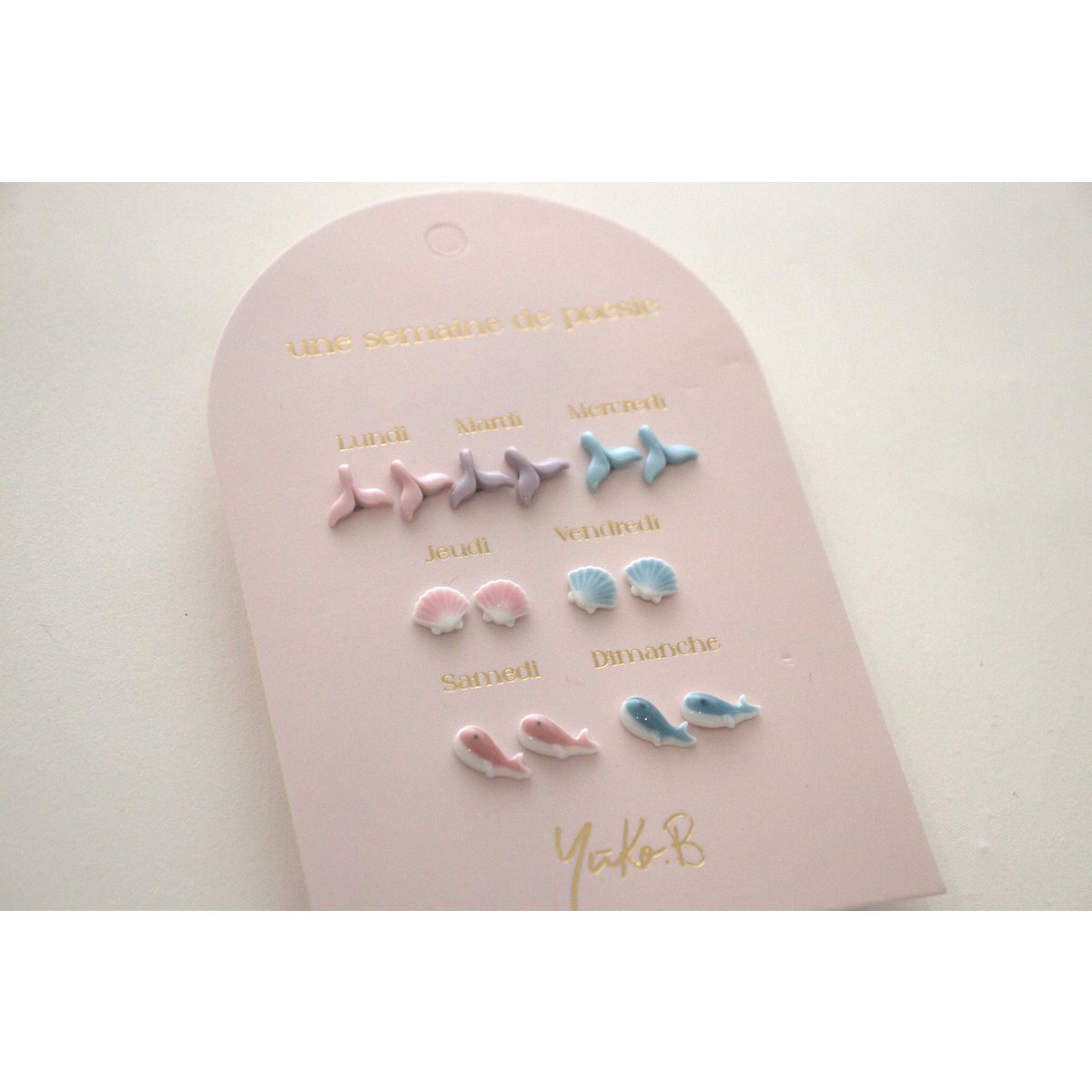 Box of 7 Earrings — Ocean Poetry Week