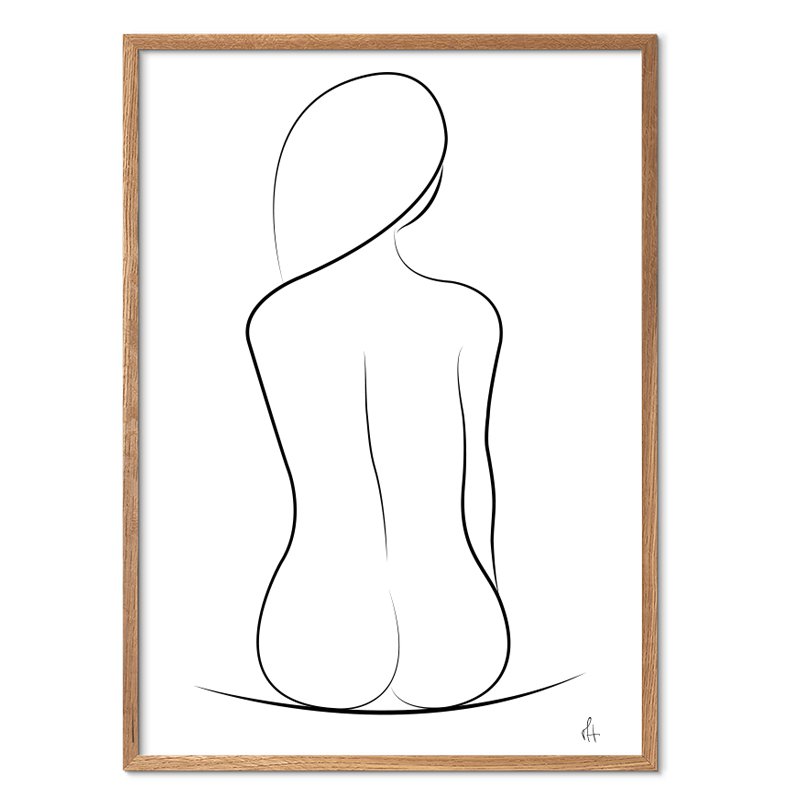 One Line Silhouette