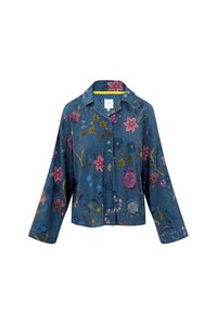 Faye Long Sleeve Top Coco Flower Blue