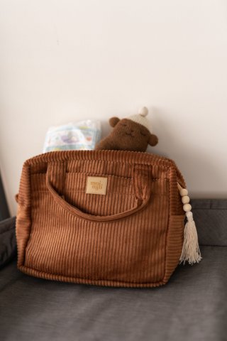 Make-up tasje "Caramel" Groot formaat