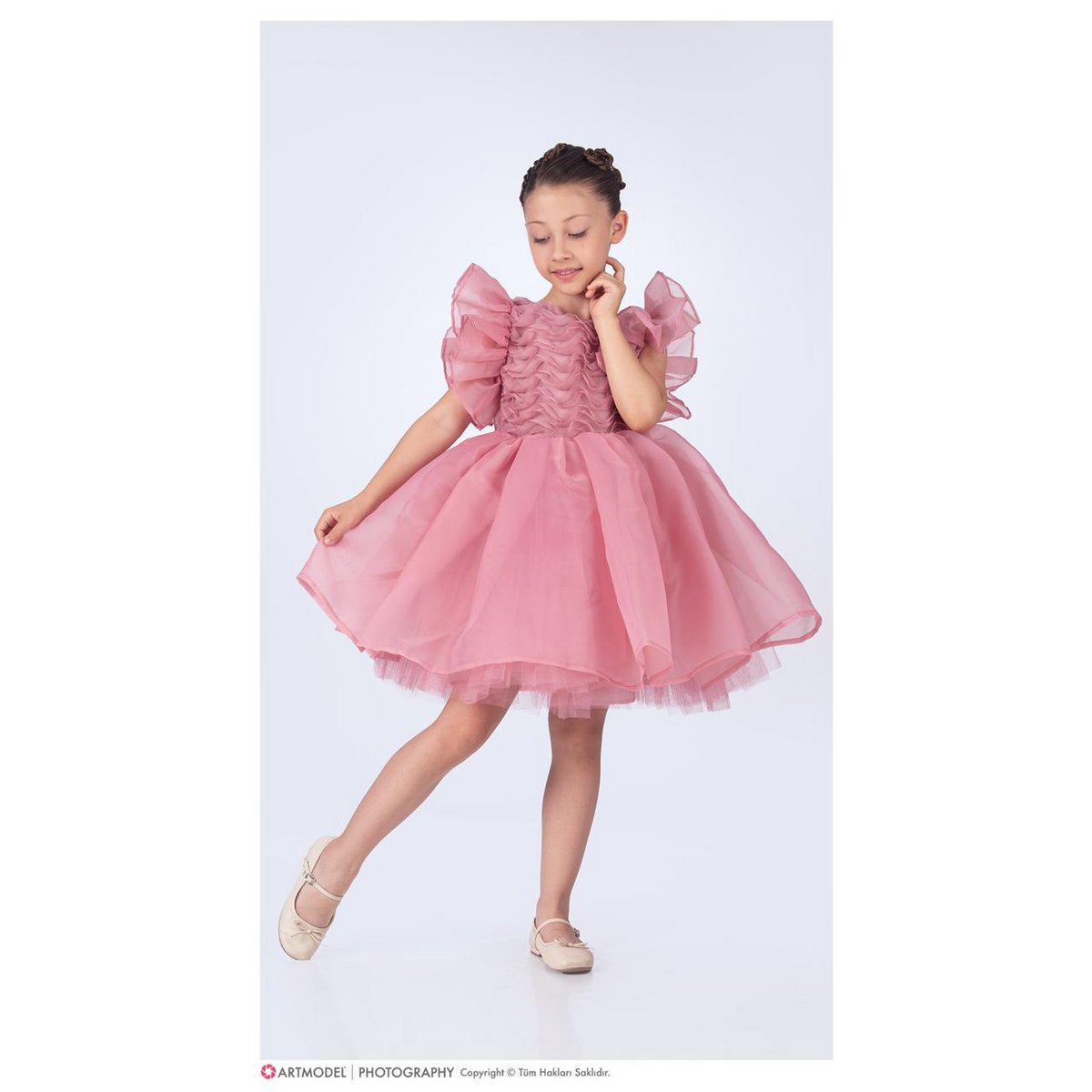Kinderkleid 4-12y.