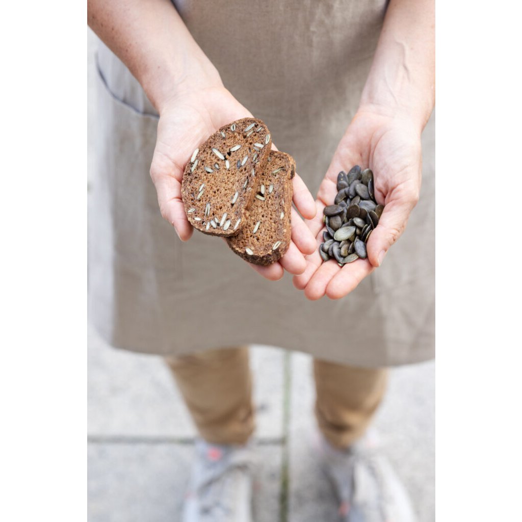 Gluten-free organic chestnut bread baking mix pumpkin