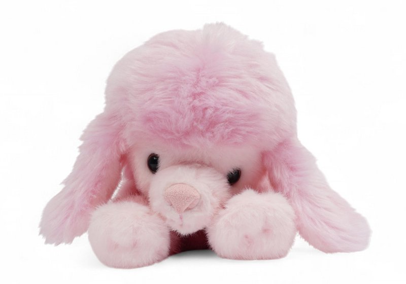 One Love Cuddly Toy - Pink Poodle Millie Pink